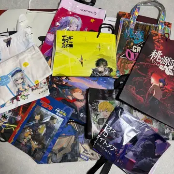 게임 애니메이션 이벤트 쇼핑백 10장 이상 세트