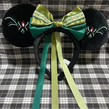 디즈니씨 판타지 스프링스 아나와 눈의 여왕 아나 머리띠