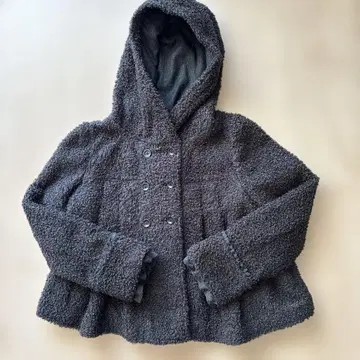 핑크하우스 후드 부착 보아 자켓