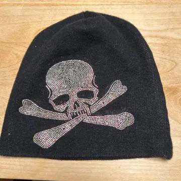 스컬 해골 비니 yamage 착용 (색상 변경) Y2K