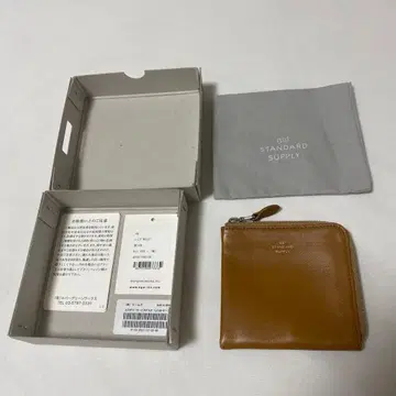 STANDARD SUPPLY 베이지 코인 케이스