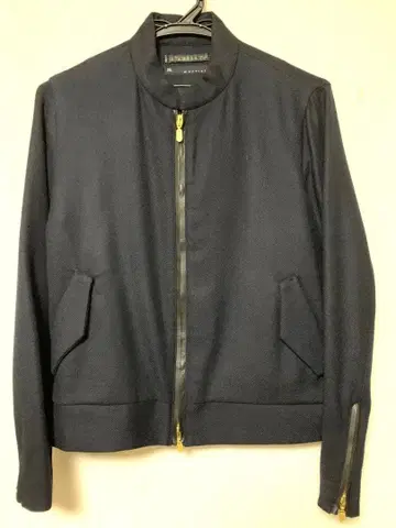 마르티니크 네이비 집업 자켓 울