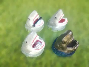 상어 피규어 4체 세트