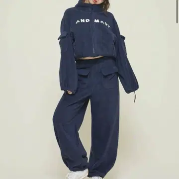 andmary Mary logo fleece jacket/pants