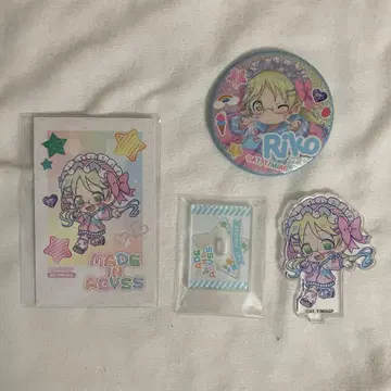 메이드 인 어비스 리코 몽환룩 아크릴 스탠드 캔뱃지 특전