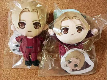 미즈에 켄타 앉아 봉제 인형 흐물흐물 인형 세트2 미개봉 새상품 as A