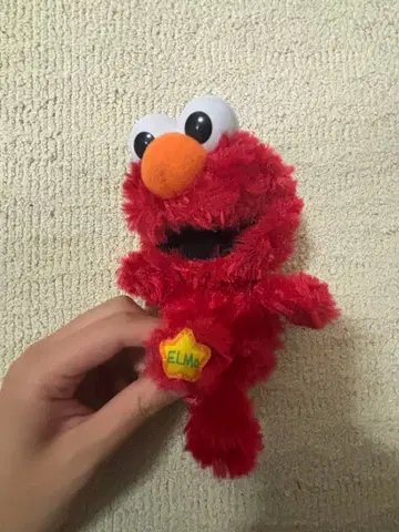 엘모 봉제 인형 약 15cm 유니버셜