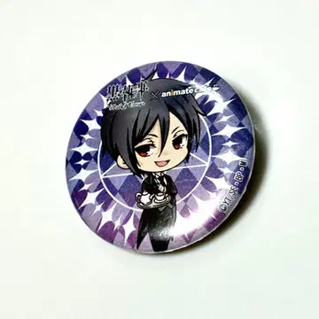 흑집사 세바스찬 미카엘리스 애니메이트 카페 캔뱃지