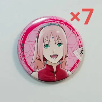 NARUTO 하루노 사쿠라 20주년 캔뱃지 T카드