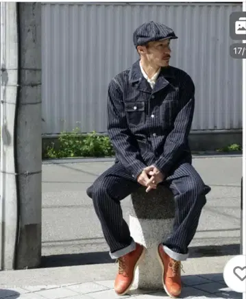 코지마 진스 워바쉬 커버올 자켓 사이즈 XL