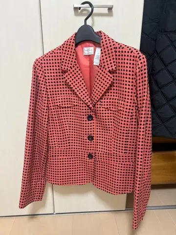 EMMA JAMES 물방울 패턴 테일러드 자켓 12