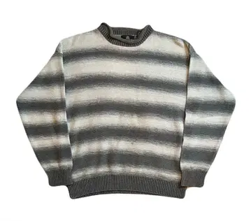 빈티지 STRUCTURE 스트라이프 니트 스웨터 S 사이즈