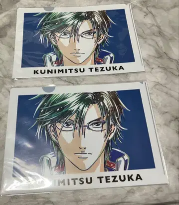 신 테니스의 왕자님 ani art 클리어 파일 테즈카 쿠니미츠 3장 세트