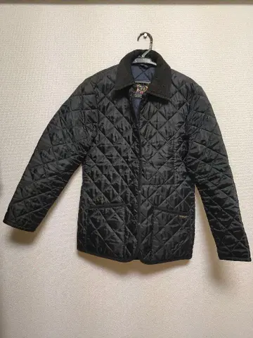 LAVENHAM 블랙 퀼팅 자켓 34 사이즈