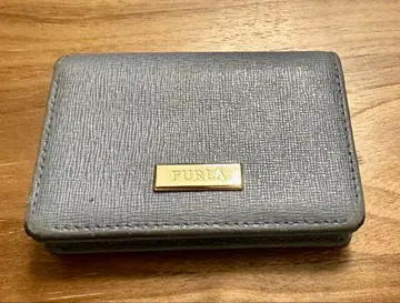 FURLA 옅은 스카이블루 여성용 명함지갑
