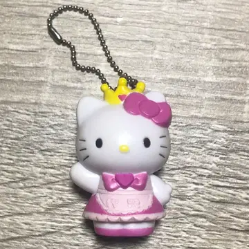 레어 헬로키티 마법의 에이프런 마스코트 키링 당시 물품