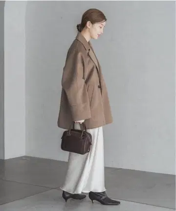 [IENA] 슈퍼 160 더블 페이스 숏코트