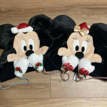 미키 미니 산타 크리스마스 팬캡