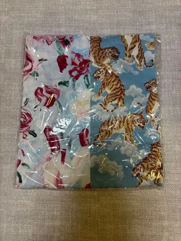 POPPY KEITA MARUYAMA 호랑이와 꽃 프린트 토트백