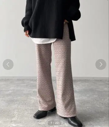 페이지 보이 컷 팬츠