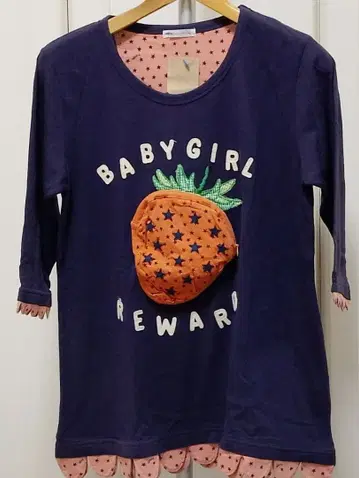 BABYGIRL REWARD 스트로베리 T셔츠