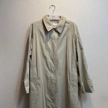 NOTHING WRITTEN 롱 코트 라이트 베이지