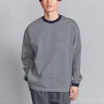 BEAUTY&YOUTH 보더 롱 T