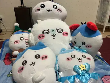 봉제 인형 캐릭터 6체 세트