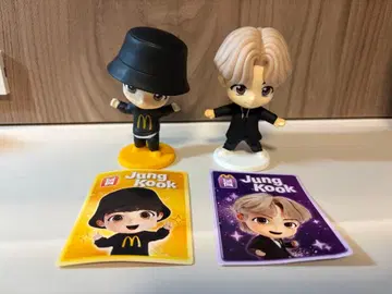미국 맥도날드 BTS TiNY TAN 정국 세트