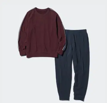 미사용 유니클로 맨투맨 세트