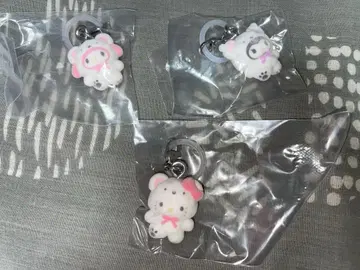 산리오 캐릭터즈 포근포근 스노우 표시 액세서리 3종