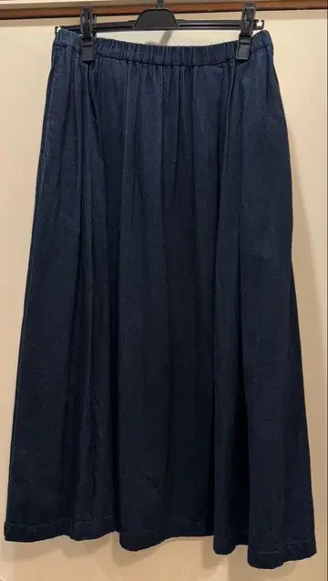 군겐도 부드러운 데님 스커트 면 100%