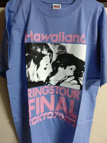 Hawaiian6 RINGSTOUR FINAL 티셔츠 M 사이즈