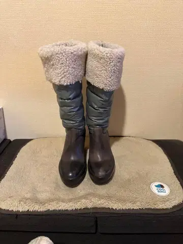 웨지솔 어그 부츠 그레이