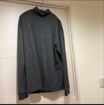 Graphpaper 울 하이넥 티셔츠 그레이