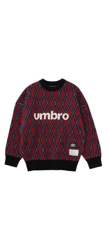 UMBRO x moussy 콜라보 니트