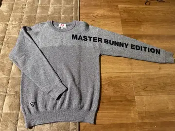 MASTER BUNNY EDITION 그레이 스웨터 사이즈 5