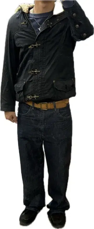 파이어맨 퍼 자켓