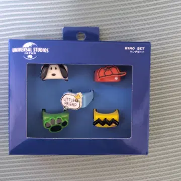 유니버셜 스누피 반지 세트