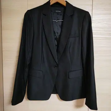 블랙 테일러드 자켓