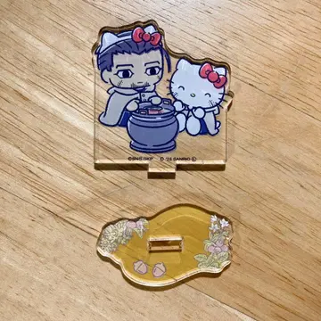 [골든 카무이] 산리오 캐릭터즈 아크릴 스탠드 오가타 햐쿠노스케