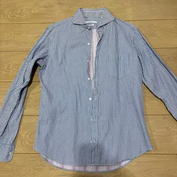 SHIPS 슬림핏 스트라이프 셔츠 M 사이즈 일본제