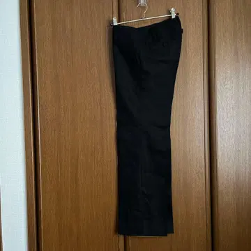 투모로우랜드 바카 스트레이트 울 팬츠 블랙