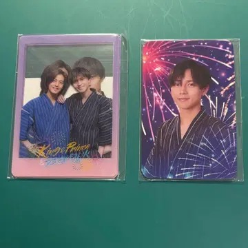 King & Prince 킹프리 불꽃놀이 트레이딩 카드