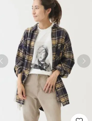 FRAMeWORK 빈티지 체크 셔츠