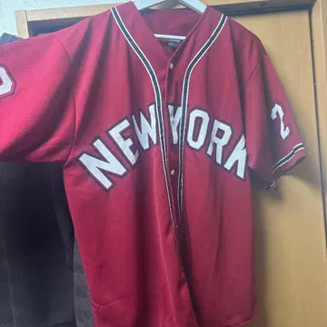 베이스볼 셔츠 (게임 셔츠) 남성용, 미사용, 캐주얼, US 구제 의류