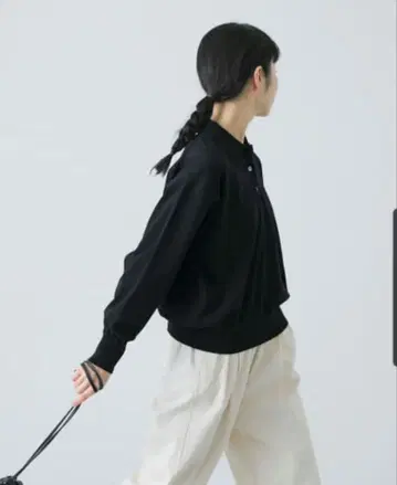 카구레 코튼 하이 게이지 폴로 니트