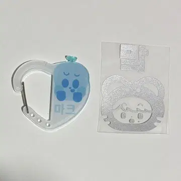 익명 배송 NCT dream 마크 카라비너 응원봉용 스티커 2점