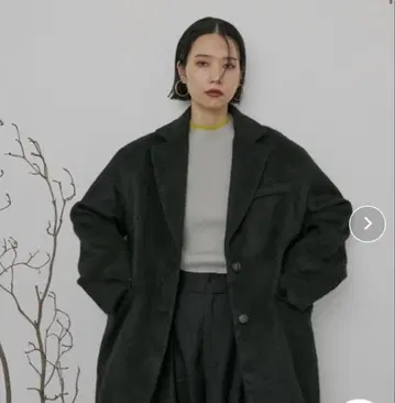 [ feepur ] 샤기 테일러드 오버 자켓 블랙