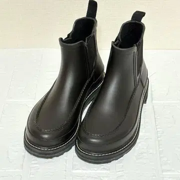 HUNTER 헌터 첼시 부츠 블랙 24.5cm 레인